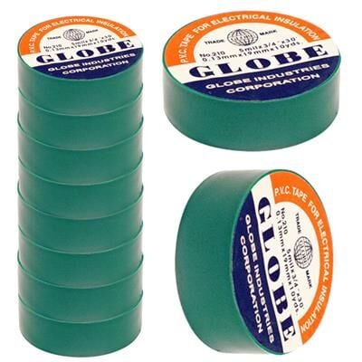 Globe 0.13Mmx19Mm İzole Bant 10'lu Yeşil