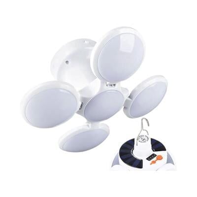 Premio PR-2038 5 Kanatlı Solar Bataryalı Şarjlı Katlanabilir Acil Durum Kamp Lambası