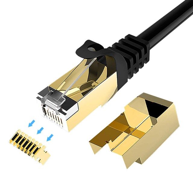 Philips SWA1820/93 1.5 Metre Cat7 Ethernet LAN Ağ Kablosu 10Gbps 600MHz Ultra Yüksek Hızlı