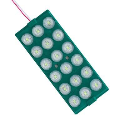 Powermaster 12 Volt 6 Watt Yeşil 18 Ledli 2'li Paket Yanıp Sönen Modül Led