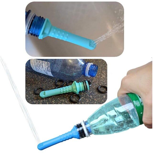 Sunup SN-37729 Pratik 21-25Mm Seyahat-Kamp Tipi 3'lü Tuvalet Temizlenme Taharet Nozzle