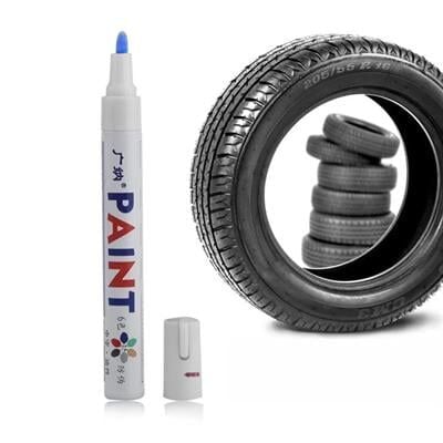 Sunup M101 Mavi Araç Motosiklet Lastik Boya Kalemi