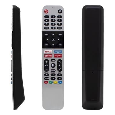 Arçelik-Beko-Grundig-Skyworth Netflix-Youtube-Prime Video-Google Play Tuşlu Ses Komutsuz Lcd Led Tv Kumanda