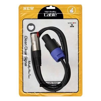 Magicvoice LD384 Specon Erkek - Canon Dişi Çevirici 1 Metre Kablo