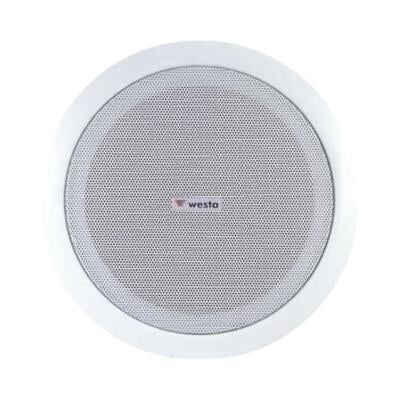 Westa Ws-1013T 13 Cm 6 Watt 8 Ohm 5 Beyaz Trafolu Alçıpan Hoparlör