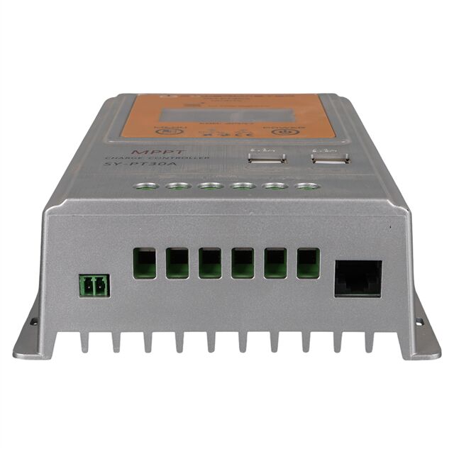 Powermaster PM-PT30A 12V-24V 30 Amper MPPT 4 USB'li Dijital Alüminyum Kasa Solar Şarj Regülatörü