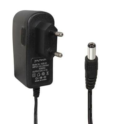 Mytech NSE-01 24 Volt 1 Amper 5.5*2.5 Mm Uçlu Priz Tipi Plastik Kasa Adaptör