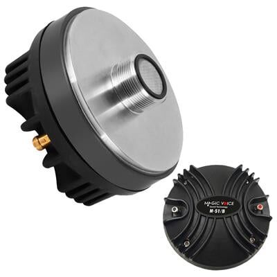 MagicVoice M-51/B 80W RMS 8 Ohm 51mm Profesyonel Hoparlör Tweeter Driver Ünitesi