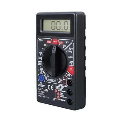 Tenon DT-830D Siyah DC/AC Voltaj Akım Ölçer Dijital Multimetre Ölçü Aleti