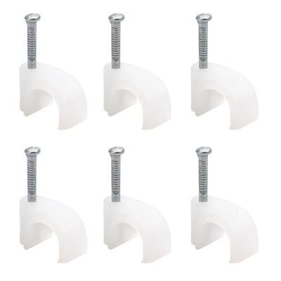 Kroşe 1 Numara Çelik Çivili 4 Mm (Kordon Kabloları İçin) 100'lü Poşet Powermaster