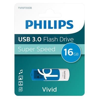 Philips Vivid Serisi 16GB USB 3.0 Super Speed Flash Bellek (FM16FD00B/00)