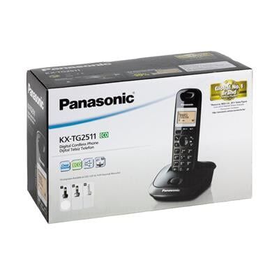Panasonic KX-TG2511 Siyah Dect Telsiz Telefon