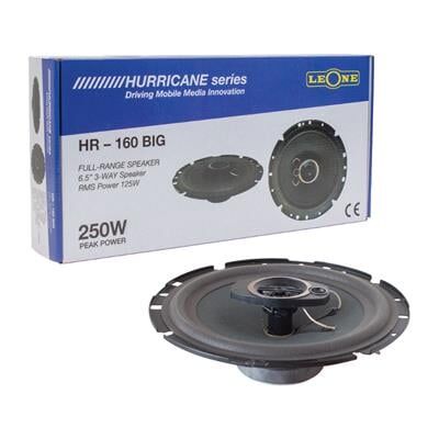 Leone HR-160 BIG 16 Cm 4 Ohm 2'li Takım 250 Watt Oto Hoparlör