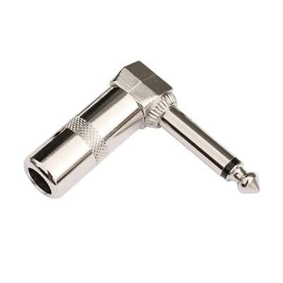 6.3 Mm Mono L Tip Metal Gitar Jack
