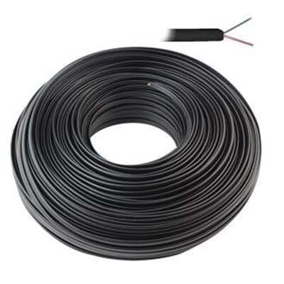 Lan LN-TEL33 Siyah 2'li Flat Köken 100 Metre Telefon Kablosu