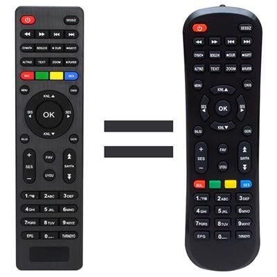 Mersat Vip Full HD Uydu Alıcı Kumandası