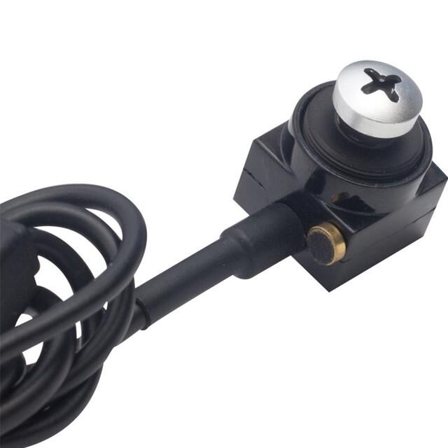PowerMaster PM-19312 3.6 MM 800 Tvl 1/4 Sensör Mikrofonlu Vida Tip Mini Kamera