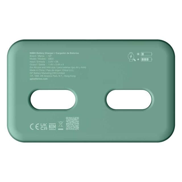 GP ReCyko E822 8'li USB Kalem Pil Şarj Cihazı - AA ve AAA Uyumlu Akıllı LED Göstergeli Profesyonel Şarjlı Ünitesi