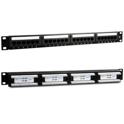 Powermaster PM-4494 24’Lü Utp Cat6 Patch Panel