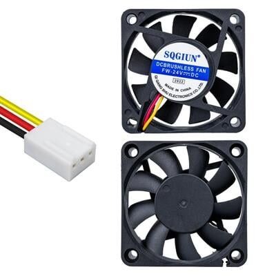 PowerMaster IC-216A Fırçasız DC Fan 60X60X15mm 24 Volt 3 Pin (Seri 1)