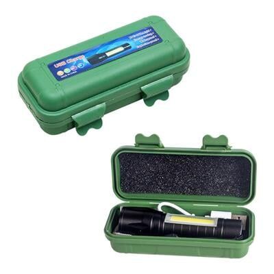 Powermaster PM-4525 Metal Flashlight Power Ledli Şarjlı El Feneri