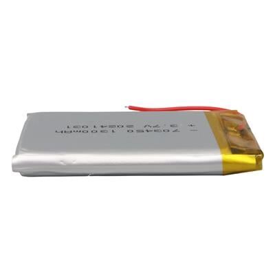 PowerMaster 703450 3.7V 1300mAh Lityum Polimer (Li-po) Batarya Ciklet Pil