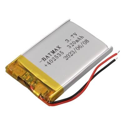 PowerMaster 402535 3.7V 320mAh Lityum Polimer (Li-po) Batarya Ciklet Pil
