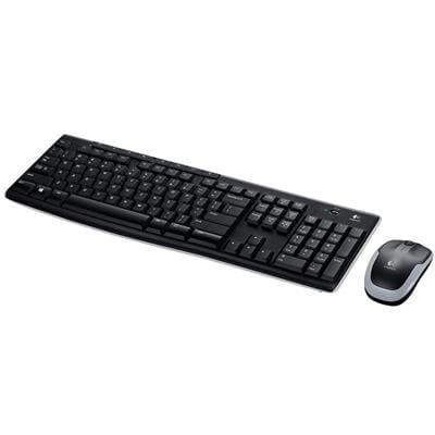 Logitech MK270 Kablosuz Klavye Set Mm Q Tr Siyah