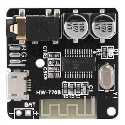 Magicvoice MV-14804 Oto Teyp Bluetooth 5.0 Çevirici Kiti Harici Batarya Destekli Şarj Modüllü (30x30mm)