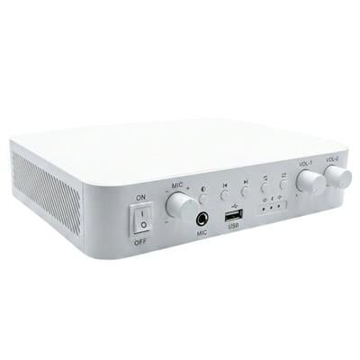 Hikvision DS-QAE0A60G1-VB 60W 2 Bölgeli Analog Amfi Amplifikatör USB/Bluetooth/Mik/RCA