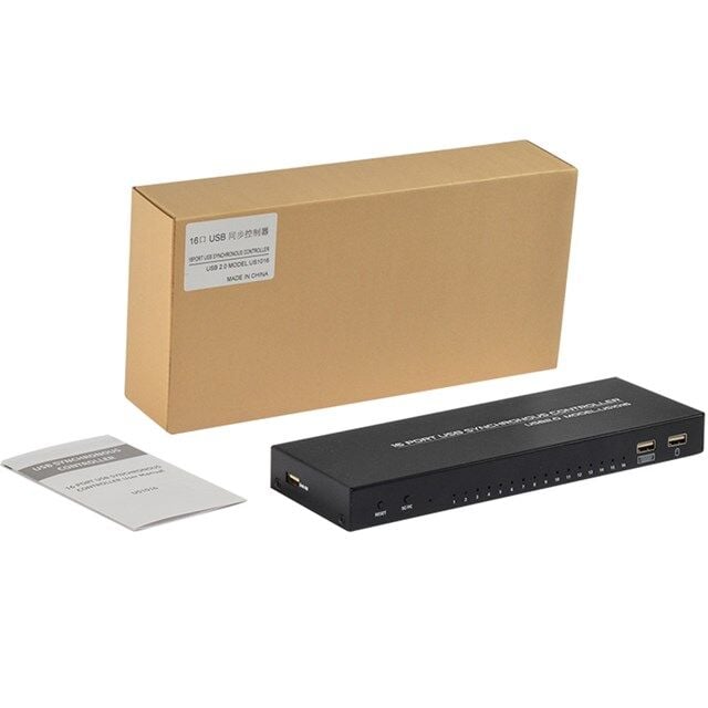 Powermaster US1016 Profesyonel 16 Port USB Çoklu Kontrol ve Senkronizasyon Cihazı