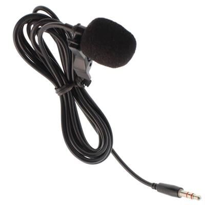 Hello HL-5344 Siyah 3.5 Mm 3 Boğumlu AUX Kablolu Yaka ve Youtuber Mikrofonu