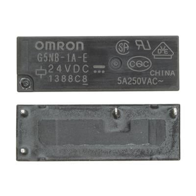 Omron G5NB-1A-E 24VDC Kart Rölesi 24 Volt 4 Pin Bacak Siyah 16X4C16