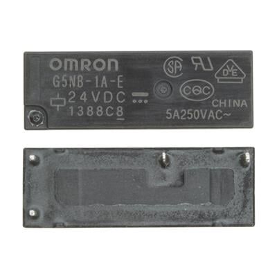 Omron G5NB-1A-E 24VDC Kart Rölesi 24 Volt 4 Pin Bacak Siyah 16X4C16