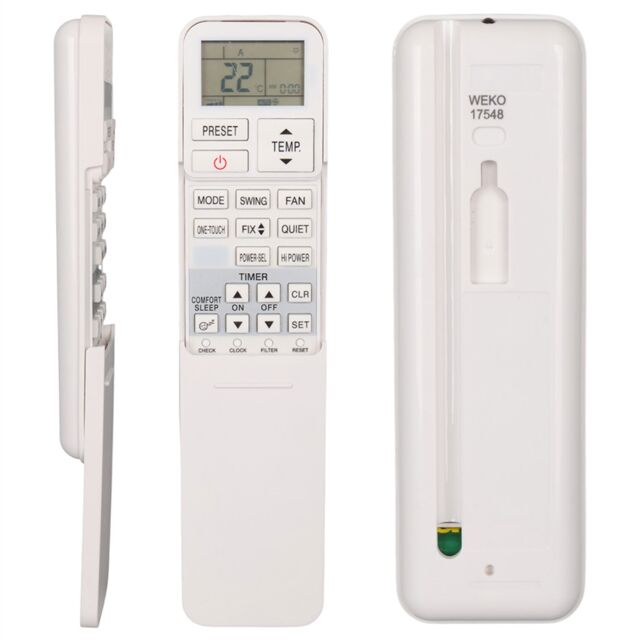 Toshiba RAS-B10N3KV2-E / RC-WH-TA14NE Sürgülü Klima Kumandası