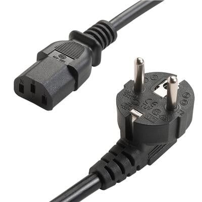 PowerMaster PM-568 1.5 Metre PC Power Güç Kablosu 3x1mm² IEC-60320 C13 (Dişi) - Schuko/Tip F (Erkek) Fiş Uçlu