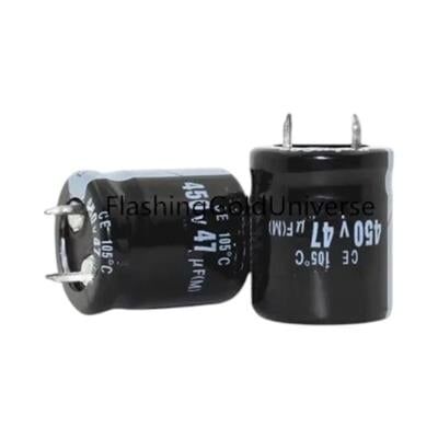 47 MF 450 Volt Snap Kısa Bacak Kondansatör