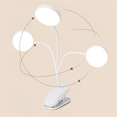 Powermaster BL-1213 USB'li Dokunmatik Düğmeli Üç Modlu Beyaz Işık Masa Lambası