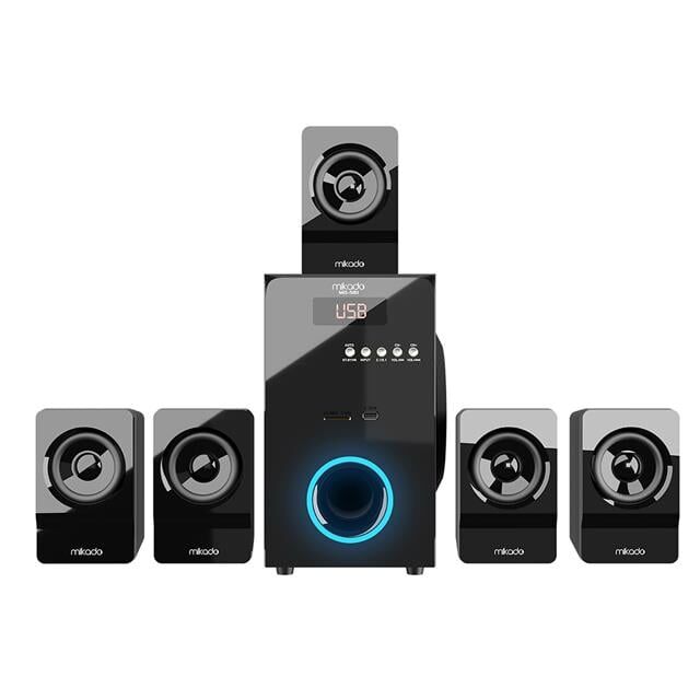 Mikado MD-581BT 110W USB/SD/FM/BT Destekli 5+1 Ses Sistemi Hoparlör - Speaker