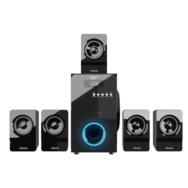Mikado MD-581BT 110W USB/SD/FM/BT Destekli 5+1 Ses Sistemi Hoparlör - Speaker