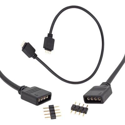 Powermaster RGB Led Bağlantı Erkek-Dişi Jumperlı 4 Pin Kablo