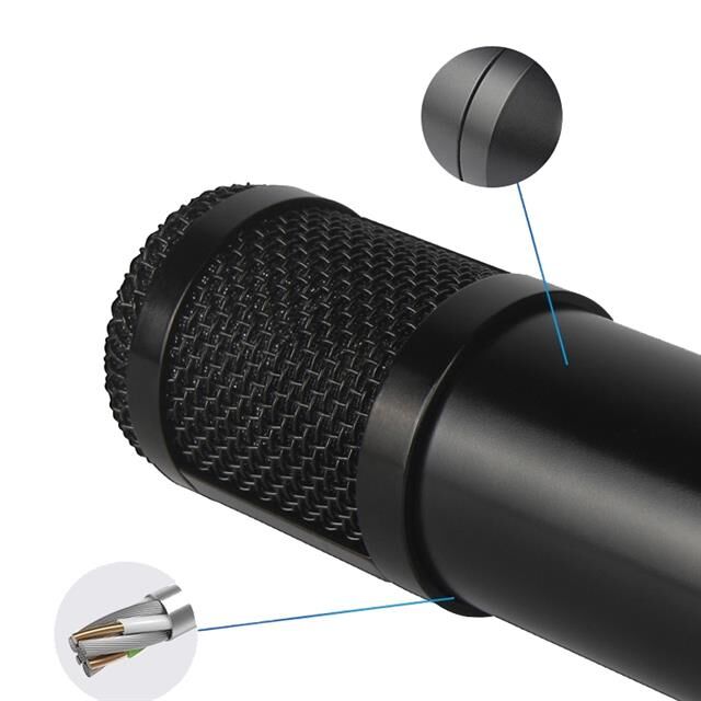 Magicvoice M-800U Profesyonel Kondanser Yayıncı Mikrofonu (+48V Phantom Power Uyumlu)