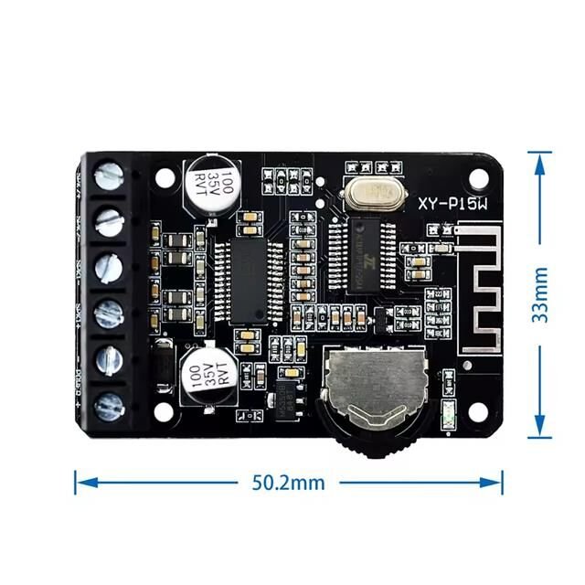 Powermaster XY-P15W Bluetooth Amfi Modülü Amplifikatör Devresi