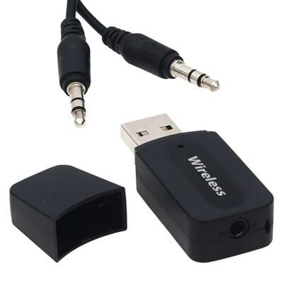 PowerMaster PM-15152 Bluetooth Wireless TO 3.5mm Jack Audio Ses MP3 Alıcı (Receiver Çevirici Adaptörü)
