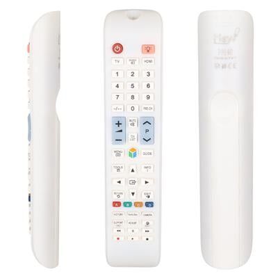 HEY 70140 Küçük Kalıp RM D1078W Samsung Beyaz Uyumlu LCD LED TV Kumanda