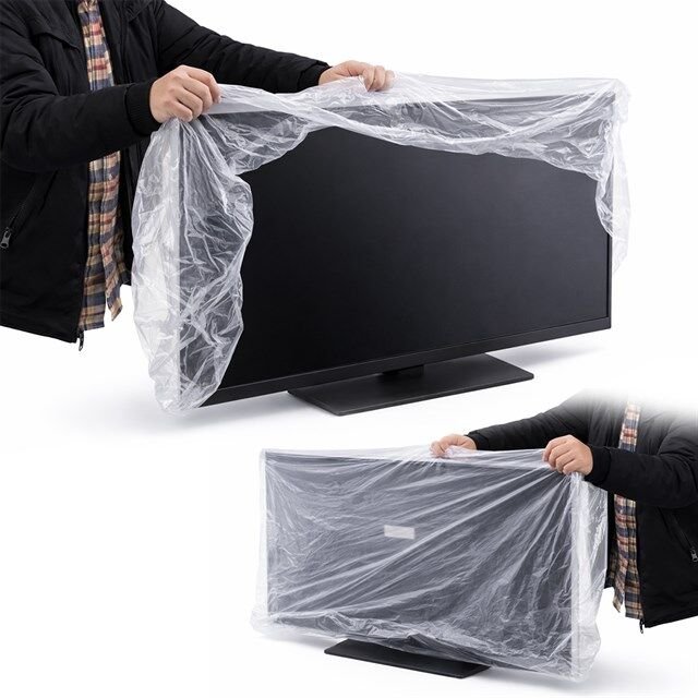 Weko WK-23094 43 Inç TV Monitör Toz Nem Önleyici Şeffaf Ekran Koruma Poşeti