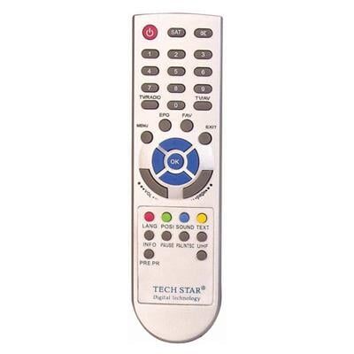 Techstar 5000-7000 Uydu Alıcı Kumandası