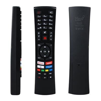 Hey Küçük Kalıp Toshiba CT-8528 Netflix Youtube Rakuten TV Tuşlu Lcd Led TV Kumanda