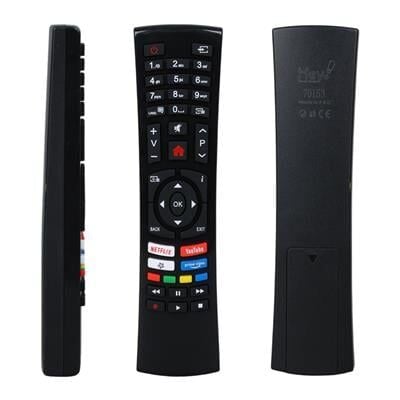 Hey Küçük Kalıp Toshiba CT-8528 Netflix Youtube Rakuten TV Tuşlu Lcd Led TV Kumanda