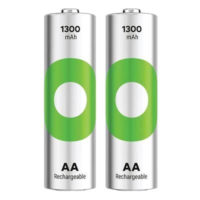 GP ReCyko 1300 mAh Ni-Mh 1.2 Volt AA Kalem Şarjlı Pil 2li Paket